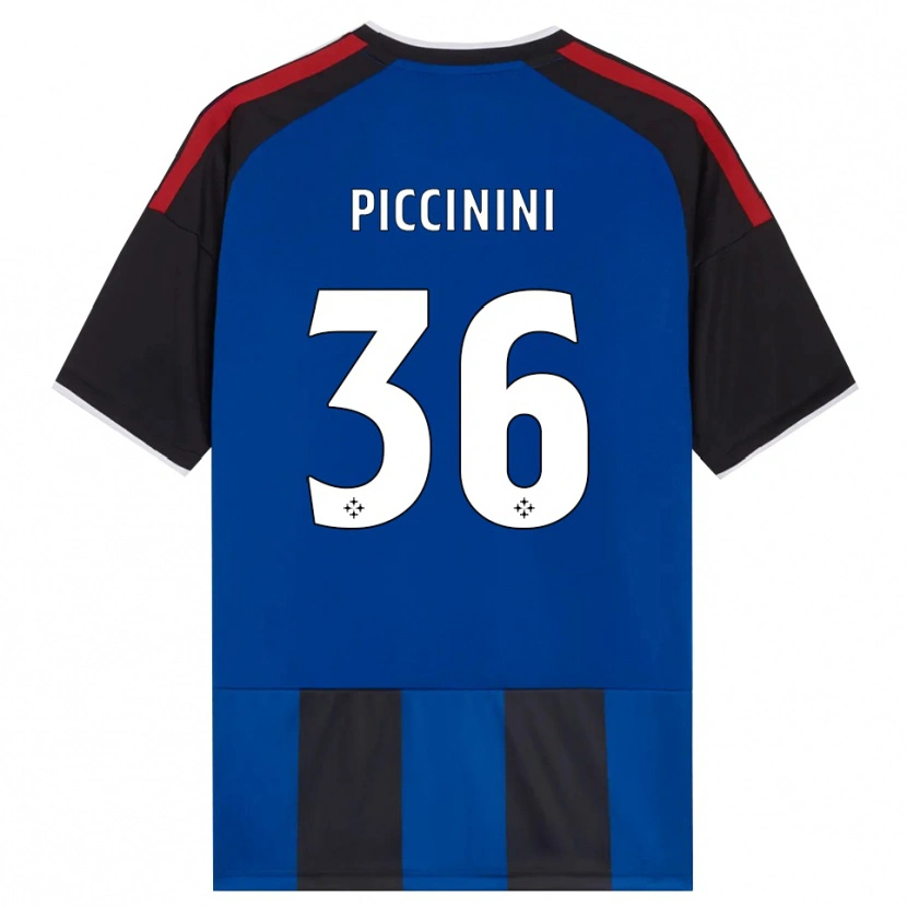 Danxen Herren Gabriele Piccinini #36 Schwarz Rot Weiß Blau Heimtrikot Trikot 2026/27 T-Shirt Schweiz