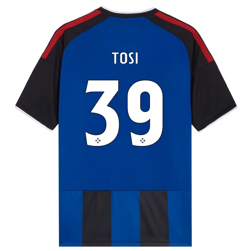 Danxen Herren Lorenzo Tosi #39 Schwarz Rot Weiß Blau Heimtrikot Trikot 2026/27 T-Shirt Schweiz