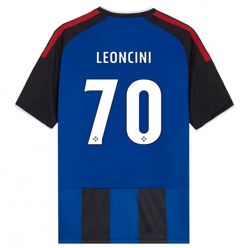 Danxen Herren Mattia Leoncini #70 Schwarz Rot Weiß Blau Heimtrikot Trikot 2026/27 T-Shirt Schweiz