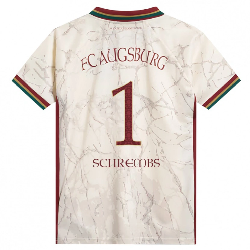 Danxen Herren Luis Schrembs #1 Grün Reis Weiß Burgund Heimtrikot Trikot 2026/27 T-Shirt Schweiz