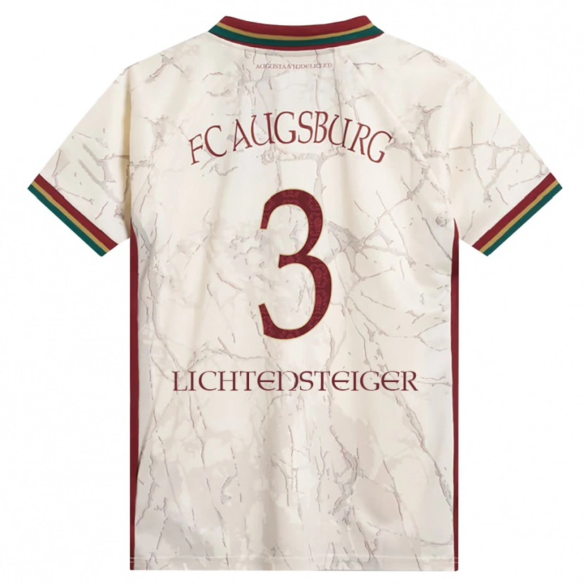 Danxen Herren David Lichtensteiger #3 Grün Reis Weiß Burgund Heimtrikot Trikot 2026/27 T-Shirt Schweiz