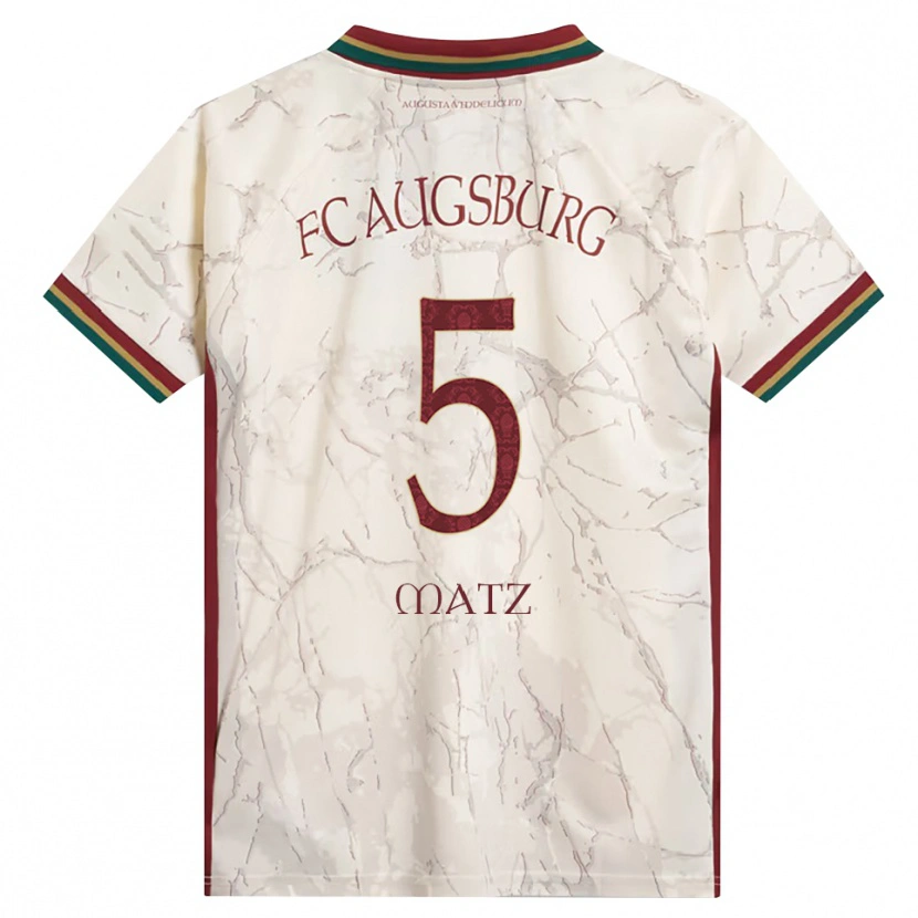 Danxen Herren Maximilian Matz #5 Grün Reis Weiß Burgund Heimtrikot Trikot 2026/27 T-Shirt Schweiz