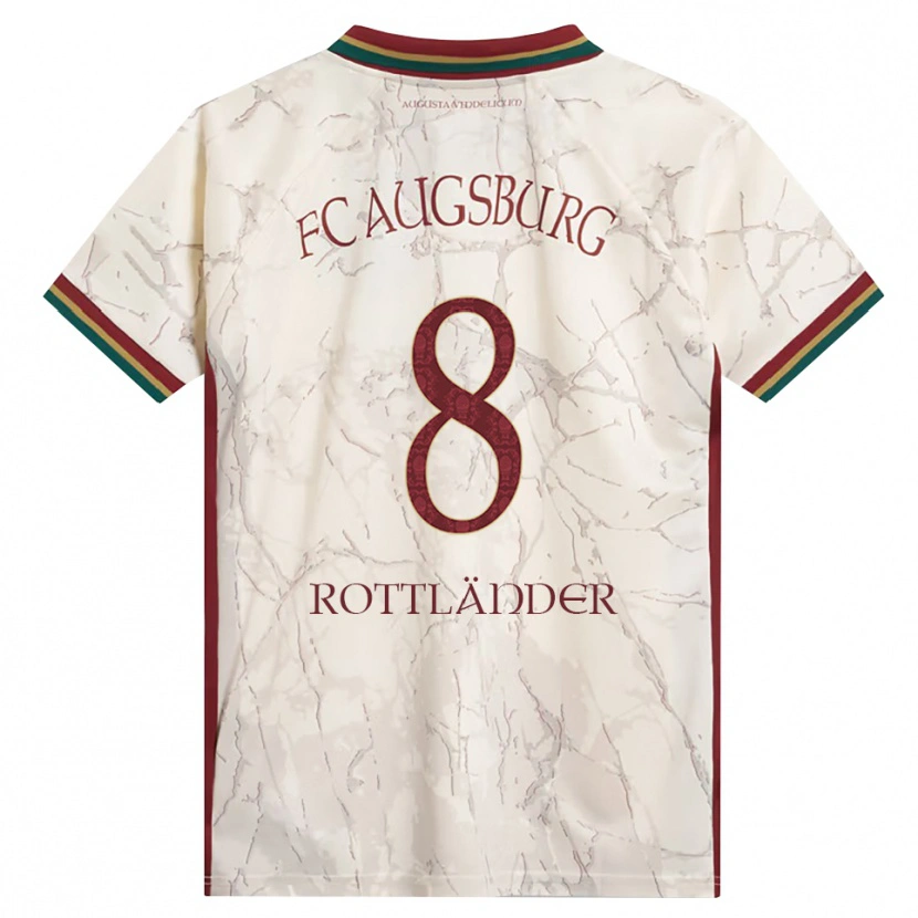 Danxen Herren Amelie Rottländer #8 Grün Reis Weiß Burgund Heimtrikot Trikot 2026/27 T-Shirt Schweiz