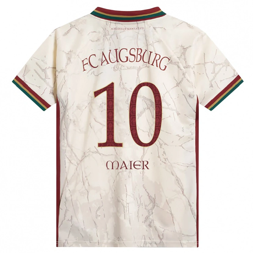 Danxen Herren Arne Maier #10 Grün Reis Weiß Burgund Heimtrikot Trikot 2026/27 T-Shirt Schweiz