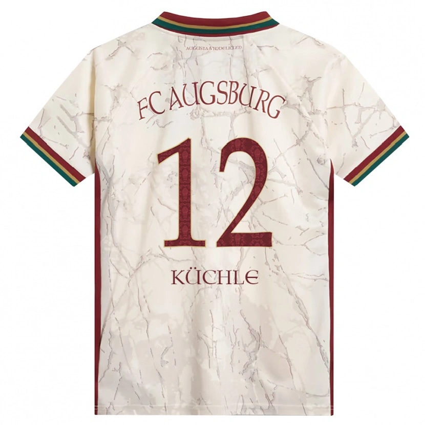 Danxen Herren Jana Küchle #12 Grün Reis Weiß Burgund Heimtrikot Trikot 2026/27 T-Shirt Schweiz