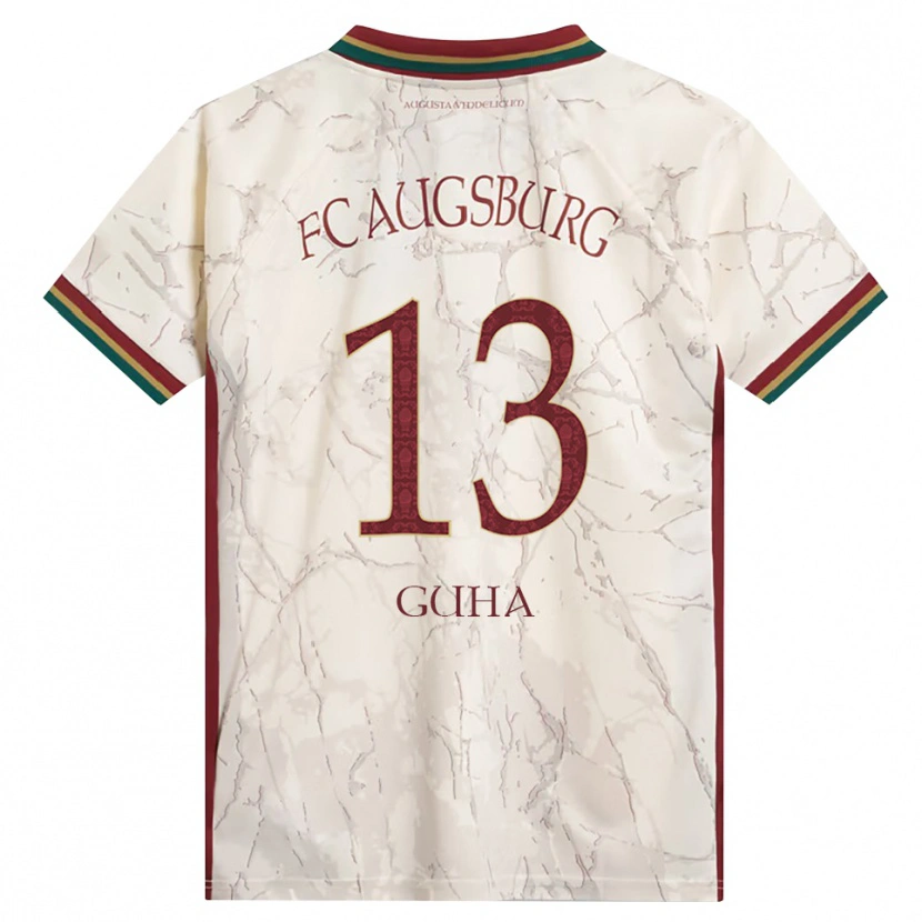 Danxen Herren Felix Guha #13 Grün Reis Weiß Burgund Heimtrikot Trikot 2026/27 T-Shirt Schweiz