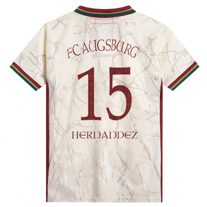 Danxen Herren Saidu Hernandez #15 Grün Reis Weiß Burgund Heimtrikot Trikot 2026/27 T-Shirt Schweiz