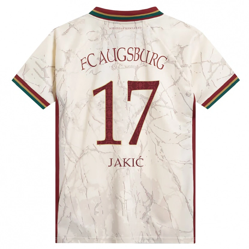Danxen Herren Kristijan Jakic #17 Grün Reis Weiß Burgund Heimtrikot Trikot 2026/27 T-Shirt Schweiz