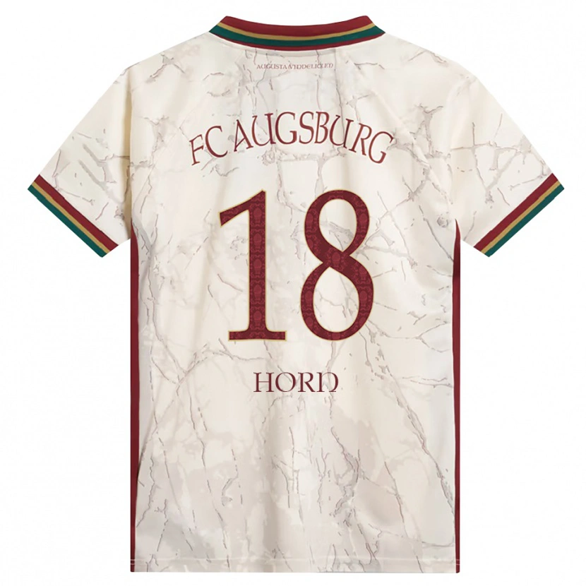 Danxen Herren Tobias Horn #18 Grün Reis Weiß Burgund Heimtrikot Trikot 2026/27 T-Shirt Schweiz