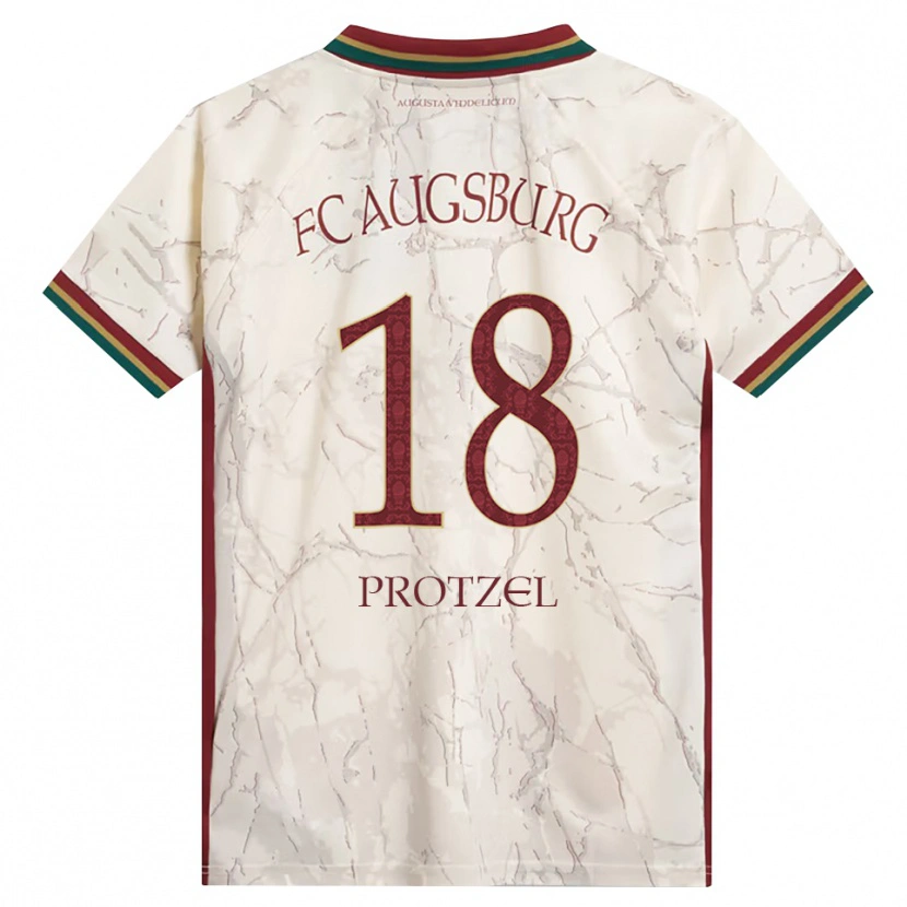 Danxen Herren Ann-Sophie Protzel #18 Grün Reis Weiß Burgund Heimtrikot Trikot 2026/27 T-Shirt Schweiz