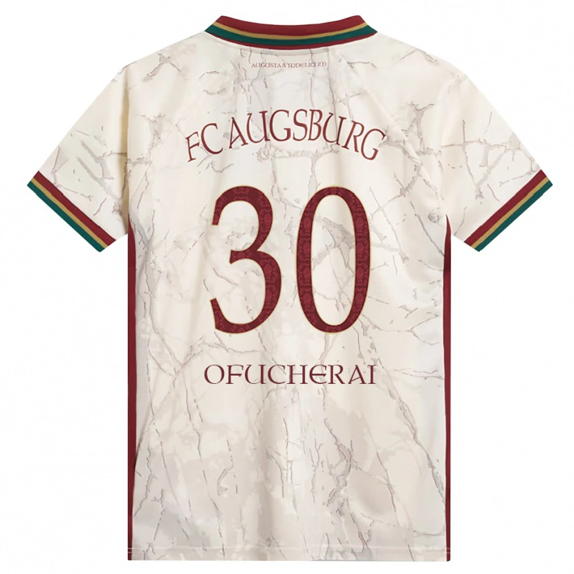 Danxen Herren Isaac Ofucherai #30 Grün Reis Weiß Burgund Heimtrikot Trikot 2026/27 T-Shirt Schweiz