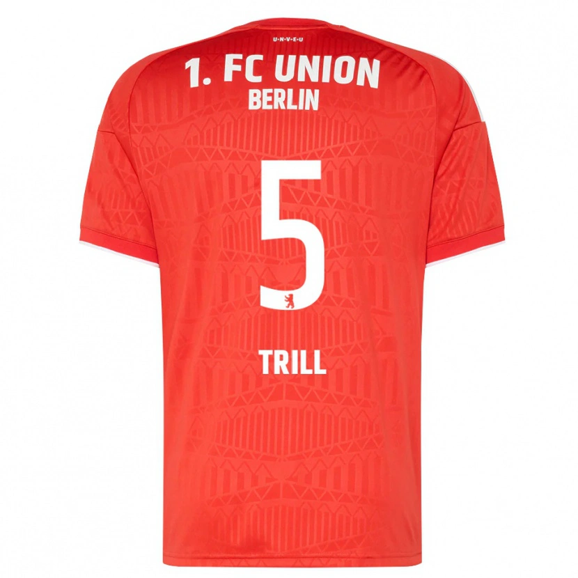 Danxen Herren Santiago Trill #5 Rot Weiß Heimtrikot Trikot 2026/27 T-Shirt Schweiz