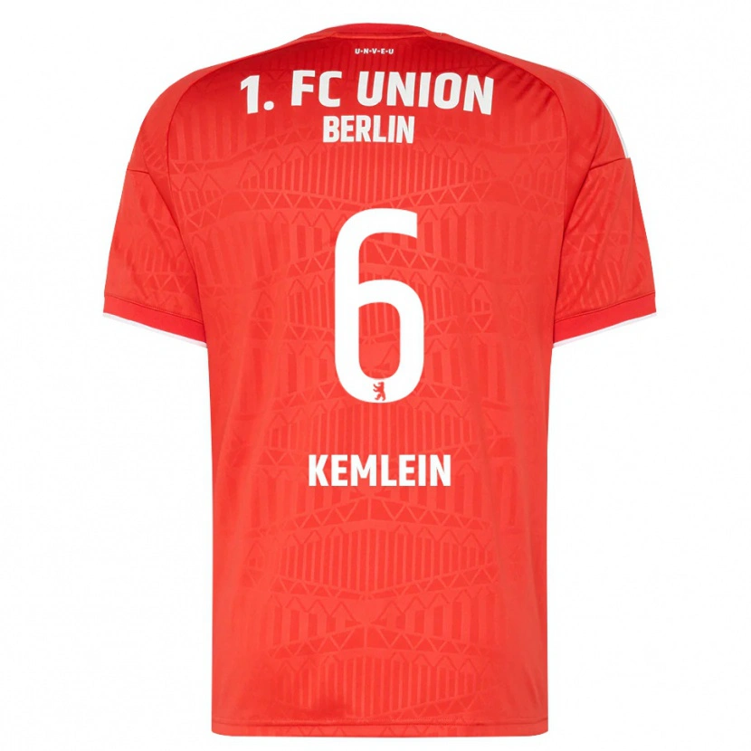 Danxen Herren Aljoscha Kemlein #6 Rot Weiß Heimtrikot Trikot 2026/27 T-Shirt Schweiz
