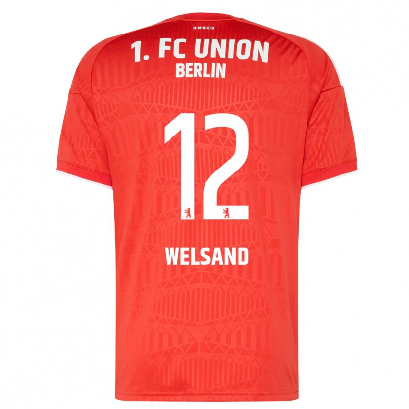 Danxen Herren Oskar Welsand #12 Rot Weiß Heimtrikot Trikot 2026/27 T-Shirt Schweiz