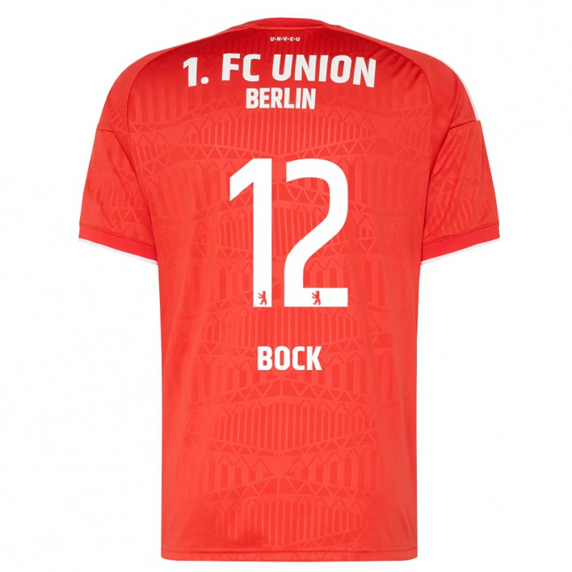 Danxen Herren Maximilian Bock #12 Rot Weiß Heimtrikot Trikot 2026/27 T-Shirt Schweiz