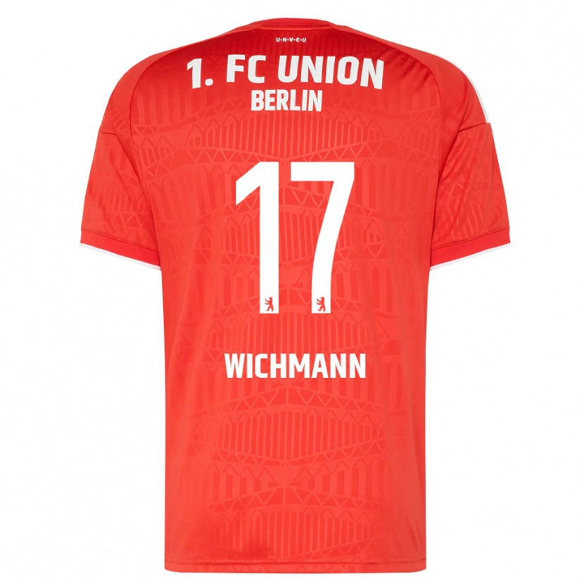 Danxen Herren Julius Wichmann #17 Rot Weiß Heimtrikot Trikot 2026/27 T-Shirt Schweiz