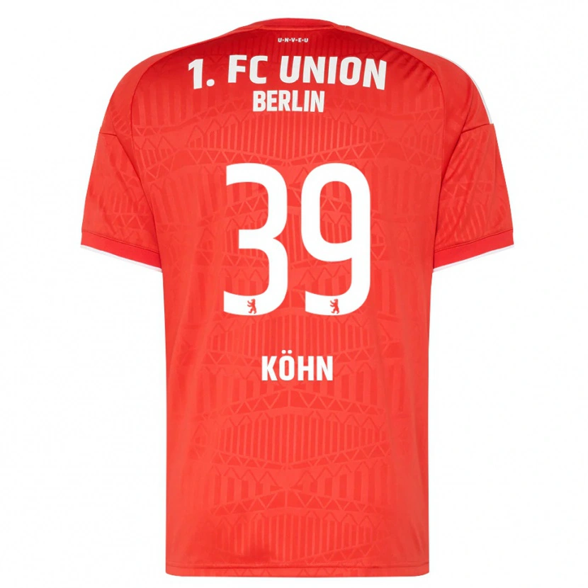Danxen Herren Derrick Köhn #39 Rot Weiß Heimtrikot Trikot 2026/27 T-Shirt Schweiz