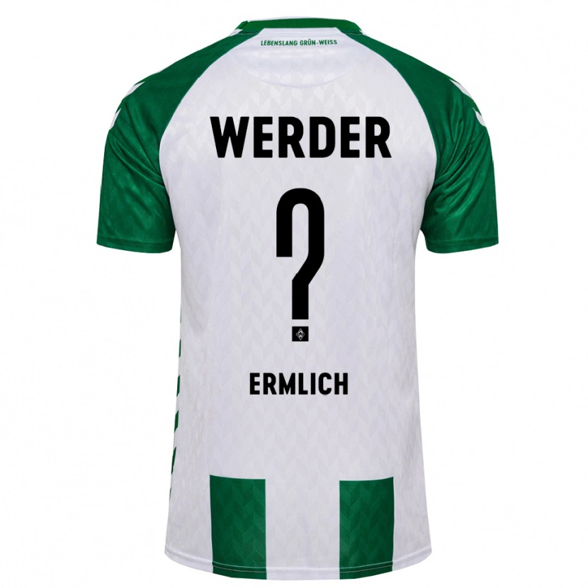 Danxen Herren Kjell Ermlich #0 Grün Weiß Heimtrikot Trikot 2026/27 T-Shirt Schweiz