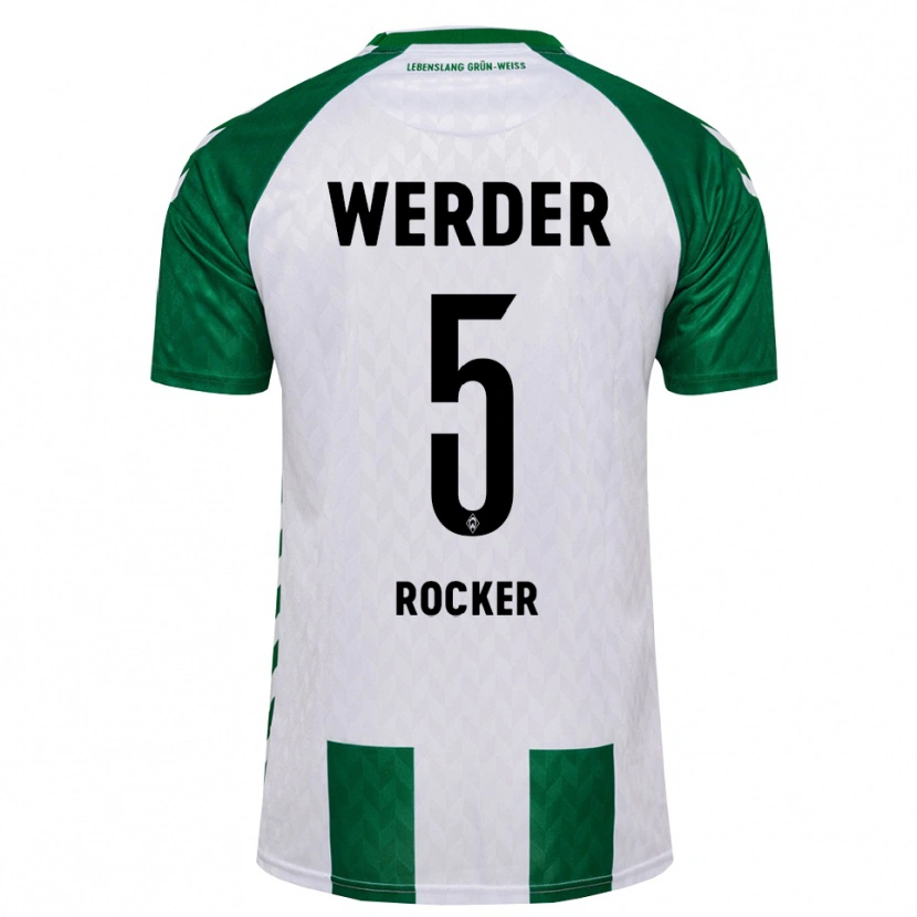 Danxen Herren Cimo Röcker #5 Grün Weiß Heimtrikot Trikot 2026/27 T-Shirt Schweiz