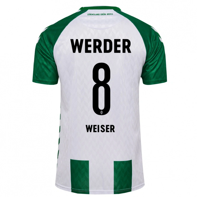 Danxen Herren Mitchell Weiser #8 Grün Weiß Heimtrikot Trikot 2026/27 T-Shirt Schweiz