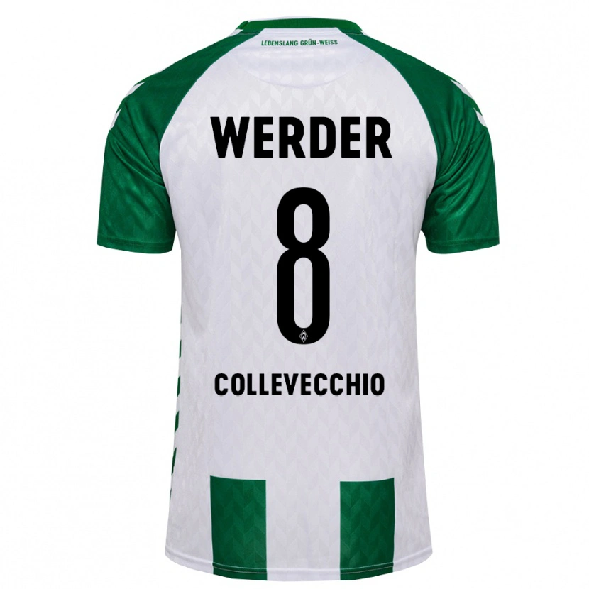 Danxen Herren Tomás Collevecchio #8 Grün Weiß Heimtrikot Trikot 2026/27 T-Shirt Schweiz