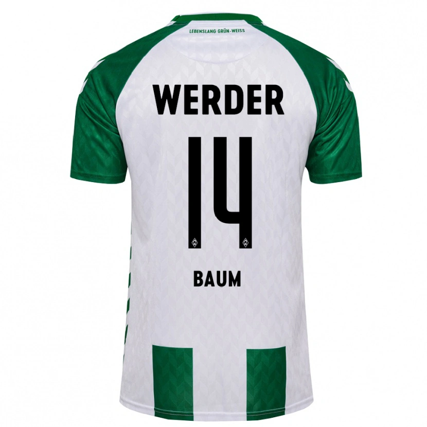 Danxen Herren Lennart Baum #14 Grün Weiß Heimtrikot Trikot 2026/27 T-Shirt Schweiz