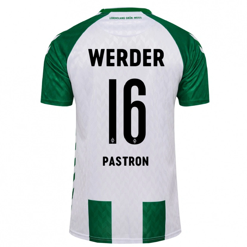 Danxen Herren Alvin Pastron #16 Grün Weiß Heimtrikot Trikot 2026/27 T-Shirt Schweiz