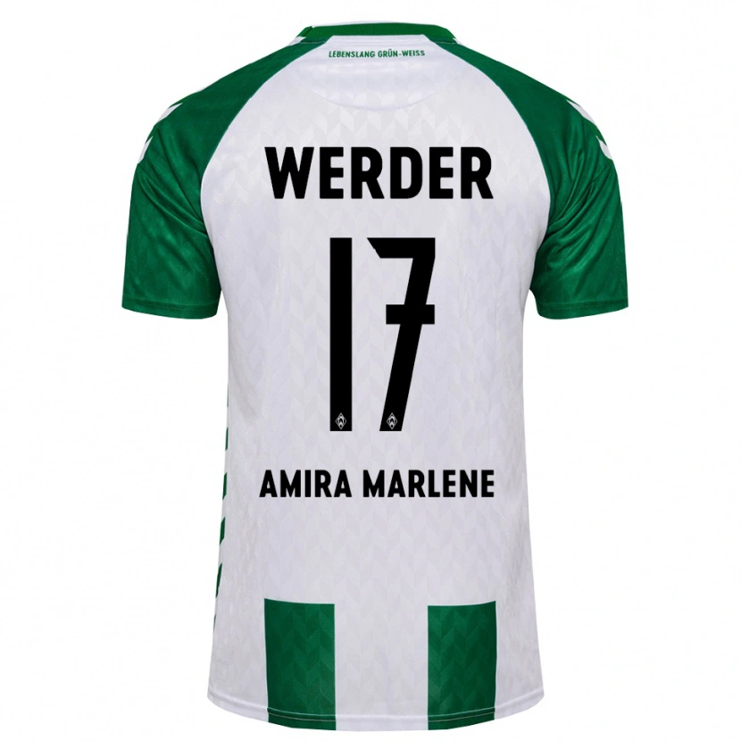 Danxen Herren Amira Marlene Dahl #17 Grün Weiß Heimtrikot Trikot 2026/27 T-Shirt Schweiz