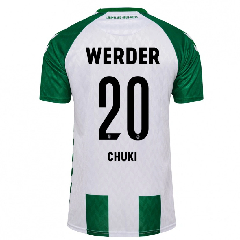 Danxen Herren Chuki #20 Grün Weiß Heimtrikot Trikot 2026/27 T-Shirt Schweiz