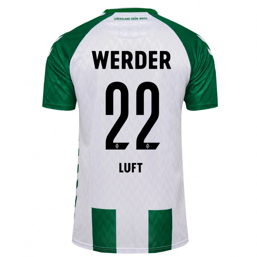 Danxen Herren Julian Luft #22 Grün Weiß Heimtrikot Trikot 2026/27 T-Shirt Schweiz