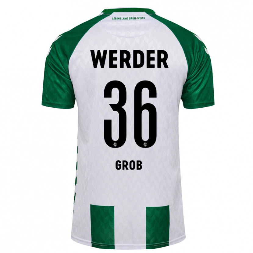 Danxen Herren Christian Groß #36 Grün Weiß Heimtrikot Trikot 2026/27 T-Shirt Schweiz