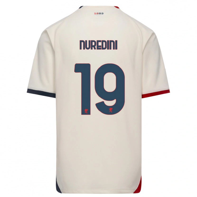 Danxen Herren Joi Nuredini #19 Creme Rot Auswärtstrikot Trikot 2026/27 T-Shirt Schweiz