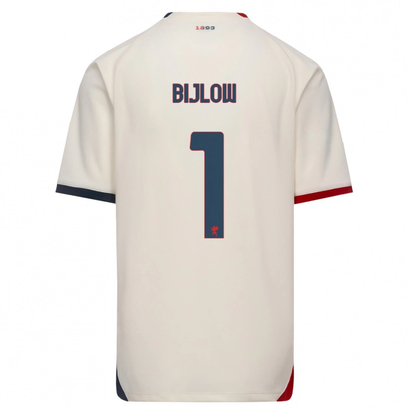 Danxen Herren Justin Bijlow #1 Creme Rot Auswärtstrikot Trikot 2026/27 T-Shirt Schweiz