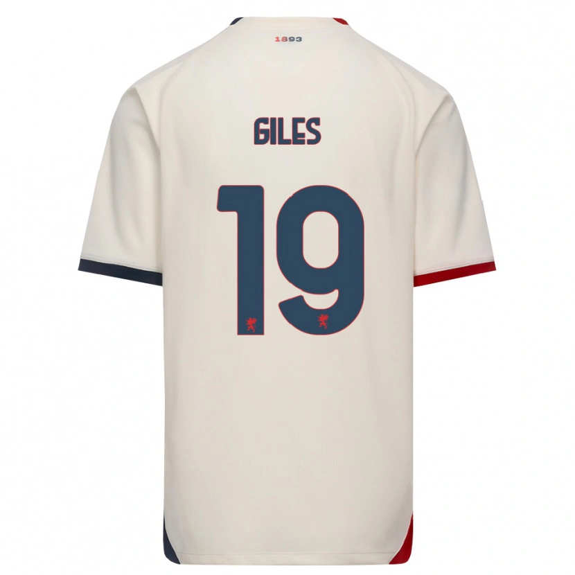 Danxen Herren Heidi Giles #19 Creme Rot Auswärtstrikot Trikot 2026/27 T-Shirt Schweiz