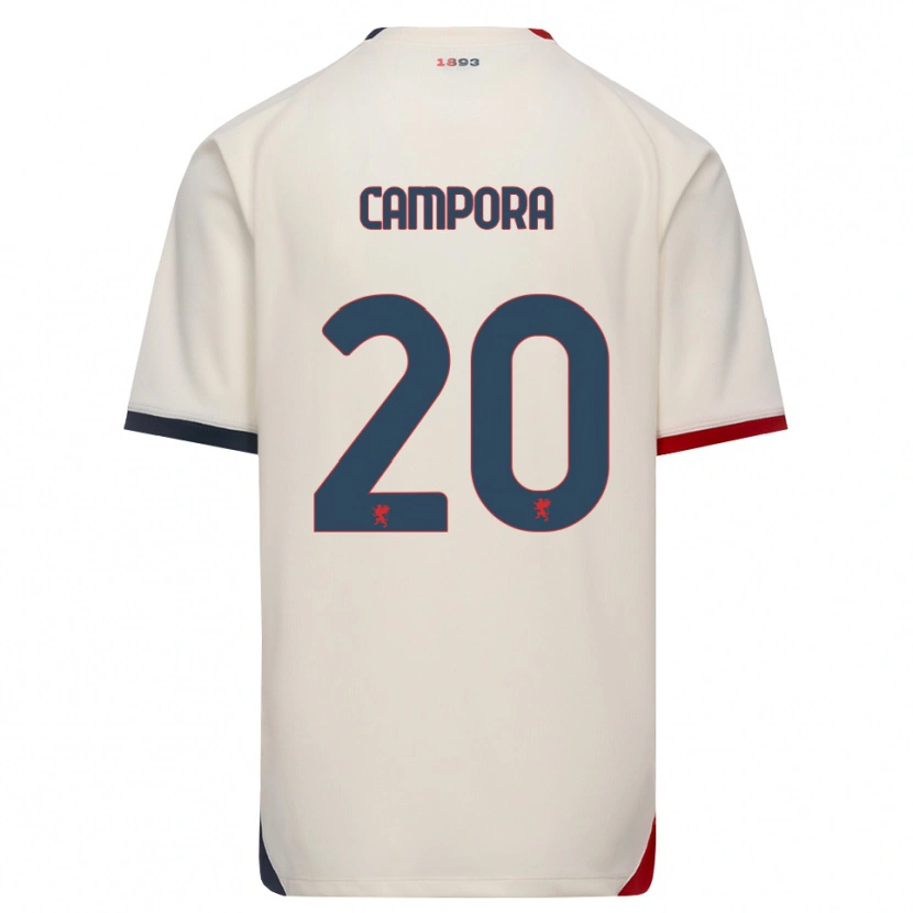 Danxen Herren Alice Campora #20 Creme Rot Auswärtstrikot Trikot 2026/27 T-Shirt Schweiz