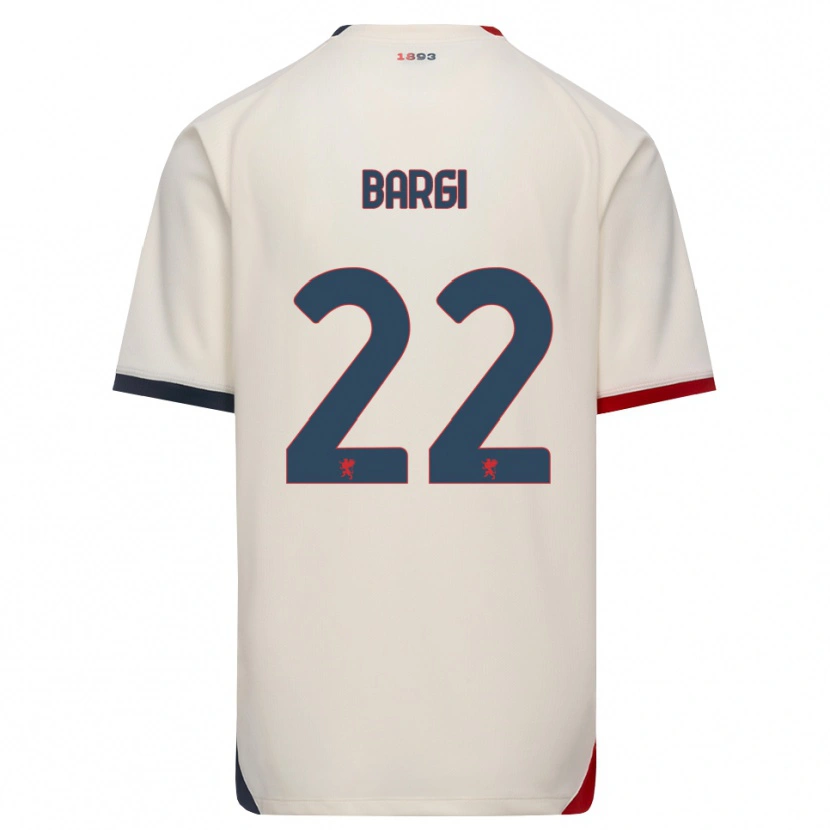 Danxen Herren Caterina Bargi #22 Creme Rot Auswärtstrikot Trikot 2026/27 T-Shirt Schweiz