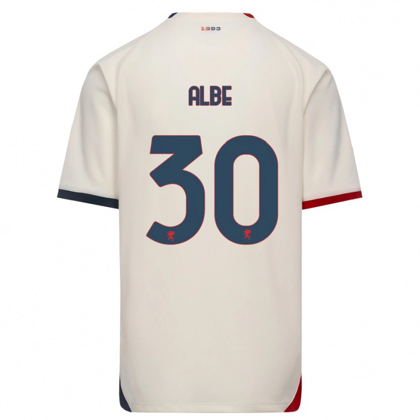 Danxen Herren Salem Albè #30 Creme Rot Auswärtstrikot Trikot 2026/27 T-Shirt Schweiz