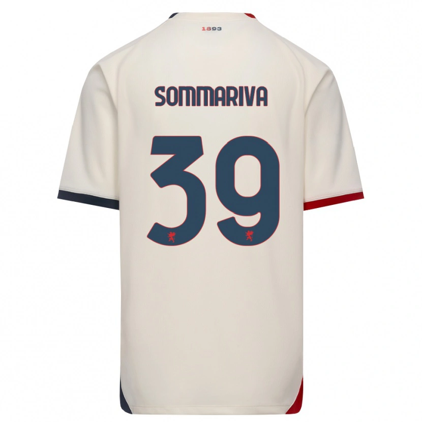 Danxen Herren Daniele Sommariva #39 Creme Rot Auswärtstrikot Trikot 2026/27 T-Shirt Schweiz