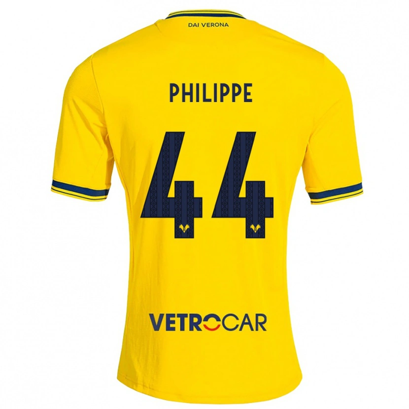 Danxen Herren Mathis Philippe #44 Gelb Rot Auswärtstrikot Trikot 2026/27 T-Shirt Schweiz