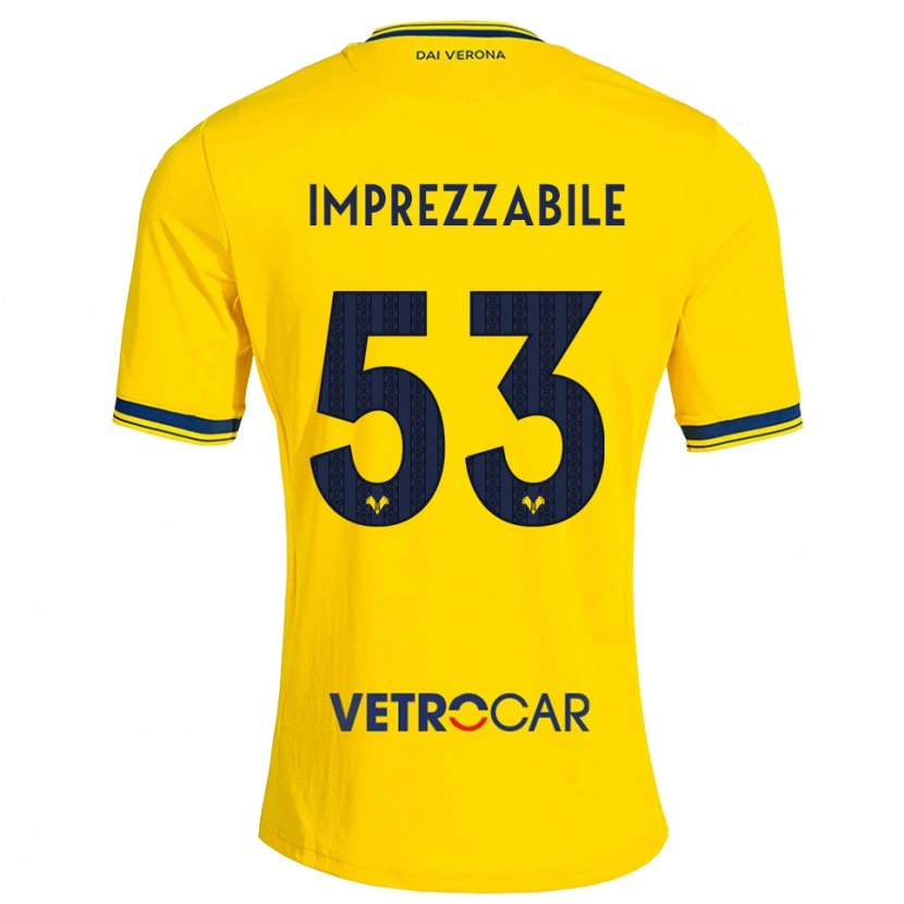 Danxen Herren Francesca Imprezzabile #53 Gelb Rot Auswärtstrikot Trikot 2026/27 T-Shirt Schweiz
