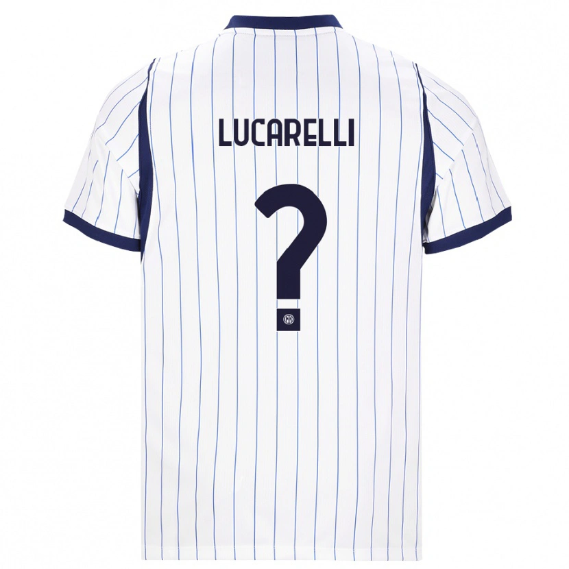 Danxen Herren Diego Lucarelli #0 Weiß Dunkelblau Auswärtstrikot Trikot 2026/27 T-Shirt Schweiz