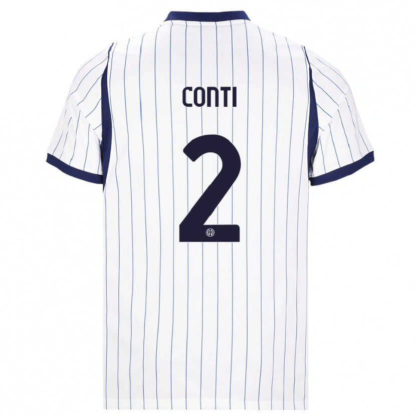 Danxen Herren Arturo Conti #2 Weiß Dunkelblau Auswärtstrikot Trikot 2026/27 T-Shirt Schweiz