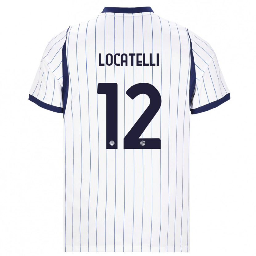Danxen Herren Tommaso Locatelli #12 Weiß Dunkelblau Auswärtstrikot Trikot 2026/27 T-Shirt Schweiz