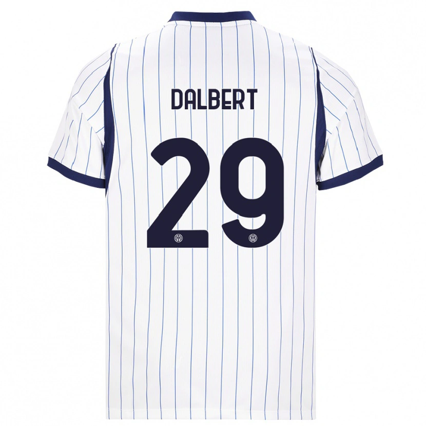 Danxen Herren Dalbert #29 Weiß Dunkelblau Auswärtstrikot Trikot 2026/27 T-Shirt Schweiz