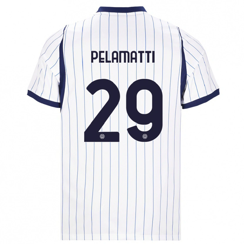 Danxen Herren Andrea Pelamatti #29 Weiß Dunkelblau Auswärtstrikot Trikot 2026/27 T-Shirt Schweiz