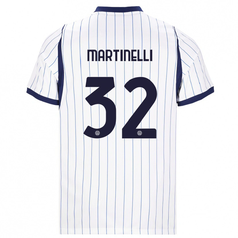 Danxen Herren Matilde Martinelli #32 Weiß Dunkelblau Auswärtstrikot Trikot 2026/27 T-Shirt Schweiz