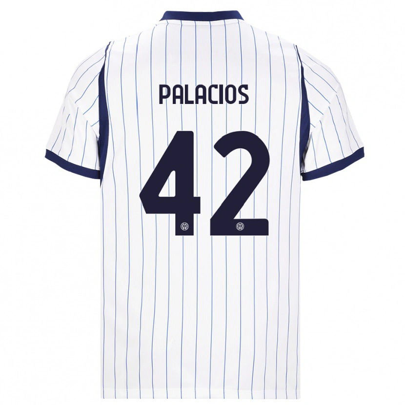 Danxen Herren Tomás Palacios #42 Weiß Dunkelblau Auswärtstrikot Trikot 2026/27 T-Shirt Schweiz