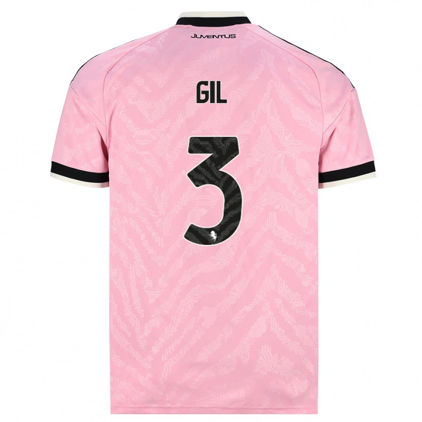 Danxen Herren Javier Gil #3 Pink Schwarz Auswärtstrikot Trikot 2026/27 T-Shirt Schweiz
