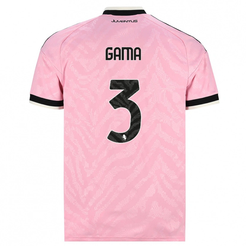 Danxen Herren Sara Gama #3 Pink Schwarz Auswärtstrikot Trikot 2026/27 T-Shirt Schweiz