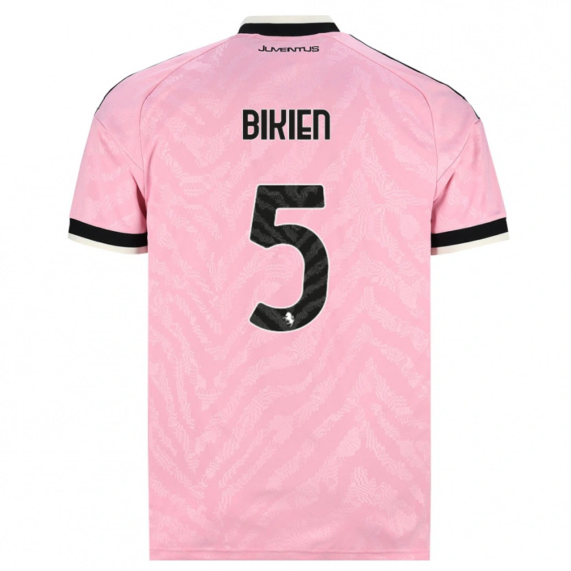 Danxen Herren Felix Nzouango Bikien #5 Pink Schwarz Auswärtstrikot Trikot 2026/27 T-Shirt Schweiz